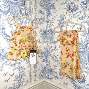 Chaser Capri Pants & Cami Top Set NWT 2T $68 retail